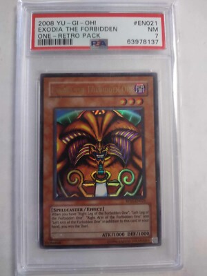 YuGiOh! Retro Pack 1 - NM - PSA 7 - Exodia The Forbidden One - RP01-EN021 - 2008-image