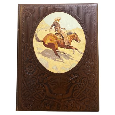 The Cowboys Time Life Old West Series Book Vintage Leatherette Western History-image
