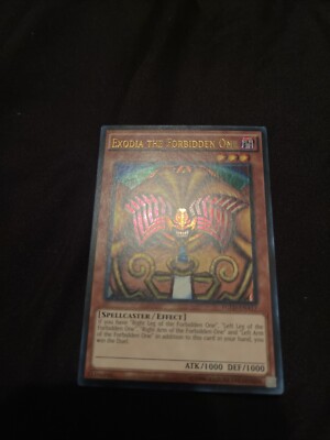 Exodia The Forbidden On Yugioh Card Set YGLD-EN 17,18,19,20,21-image