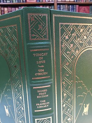 Franklin Library: SIGNED: TIM O'BRIEN: TOMCAT IN LOVE: VIETNAM: SHRINK WRAPPED-image