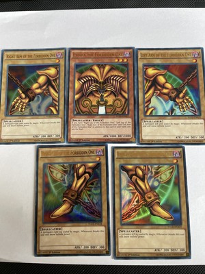 yugioh exodia the forbidden one complete set ygld ultra rare S028-image