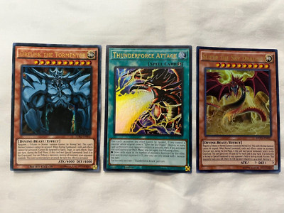 SLIFER THE SKY DRAGON MVP1-EN057 OBELISK THE TORMENTOR THUNDERFORCE ATTACK ULTRA-image