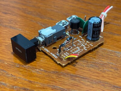 Fisher MT-914A Turntable Parts - Circuit Board-image