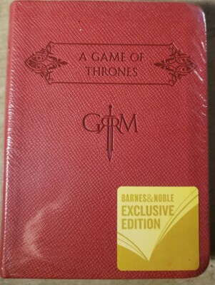 A Game Of Thrones Barnes & Noble Exclusive Leather Edition New Sealed Book Novel-image