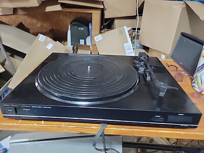 Vintage Fisher Studio MT-911 Servo Drive Stereo Record Turntable - No Cover-image