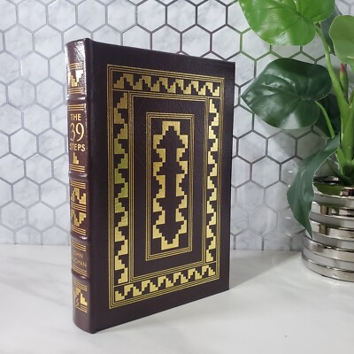 Easton Press The 39 Steps by John Buchan 2010 Leather Bound Collectors Edition-image