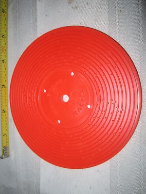 Fisher Price Record Player 995 Bright Orange Camptown Race Children Marching 4-image