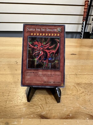 Slifer The Sky Dragon YMA-EN001 Secret rare Limited Edition NM/LP (View Photos)-image