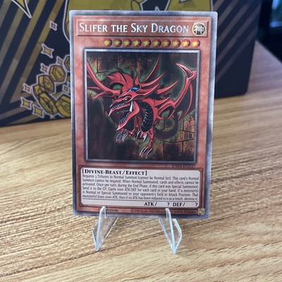 PRE-SALE YUGIOH x1 RA04-EN117 SLIFER THE SKY DRAGON (ORIGINAL ART) - PLATINUM-image