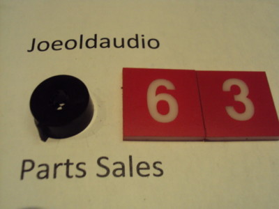 The Fisher 600-T/500-T Original Knob. Replaces Inner Bass or Treble. Read  Below-image