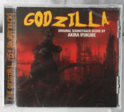 GODZILLA (1954) ORIGINAL SOUNDTRACK SCORE BY AKIRA IFUKUBE CD NEW-image