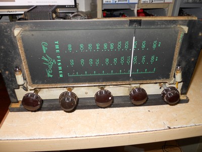 FISHER - chassis 60 - TUBE AM/FM RECEIVER-  works-image