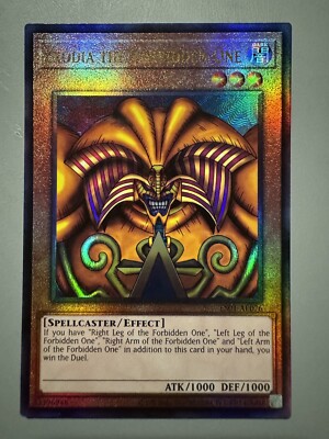 YUGIOH EXODIA THE FORBIDDEN ONE ASIA ENGLISH EDITION ES01-AE076 ULTIMATE RARE-image