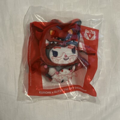 2024 McDONALD'S Yu-Gi-Oh Hello Kitty Sanrio Kuromi  X Slifer The sky Dragon Toy-image