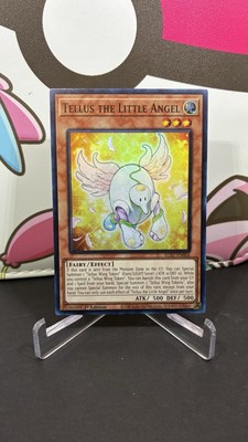 Tellus the Little Angel EGS1-EN006 Super Rare 1st Edition Slifer The Sky Dragon-image