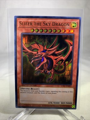  Slifer the Sky Dragon LC01-EN002 Yu-Gi-Oh Legendary Collection Limited Edition-image