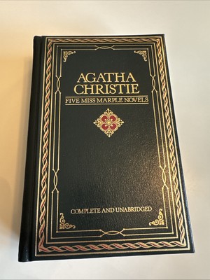 Agatha Christie Five Miss Maple Novels Leather bound -image