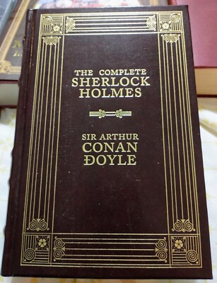 The Complete Sherlock Holmes, Sir Arthur Conan Doyle, Leather, Barnes & Noble-image