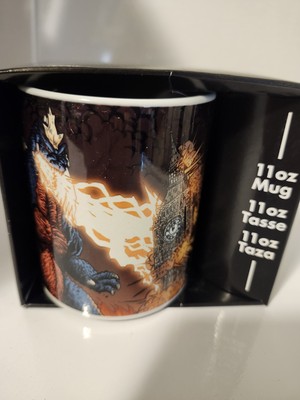Godzilla 11 oz. Ceramic Mug TOHO CO. LTD 4B new in box-image
