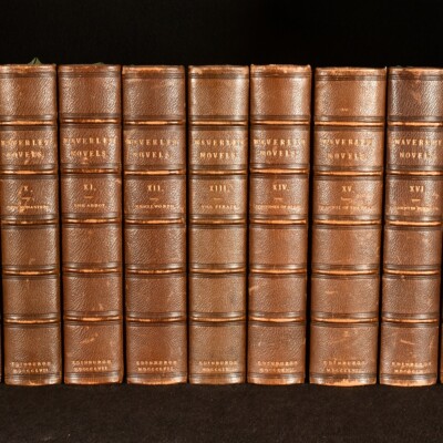 1857 25vol Waverley Novels by Sir Walter Scott-image