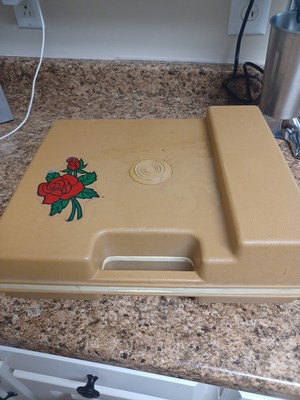 Vintage Fisher Price Record Player Portable Phonograph  1978 For Parts/Repair-image