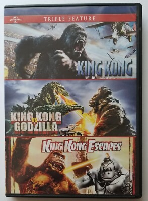 King Kong, King Kong vs Godzilla, King Kong Escapes Triple Feature [DVD, 2014]-image