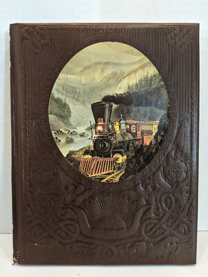The Railroaders Time Life Books Old West Series Faux Leather Bound-image