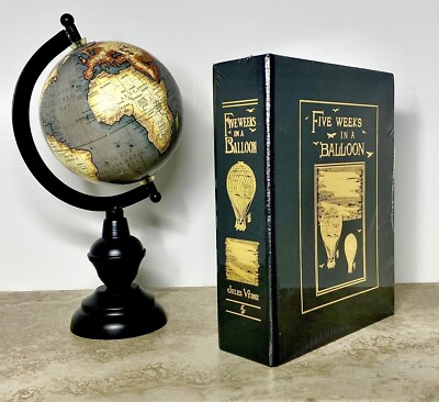 Jules Verne's Five Weeks in a Balloon Easton Press Factory-Sealed -LIMITED Ed.-image