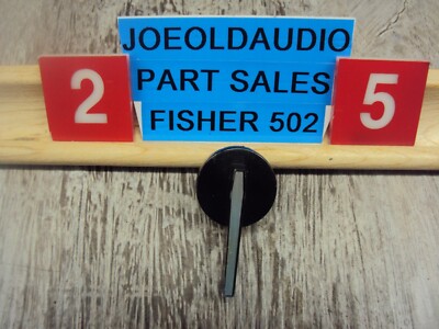 Fisher 502 Turntable Speed Selector Knob. Tested Parting Out Entire Fisher 502-image