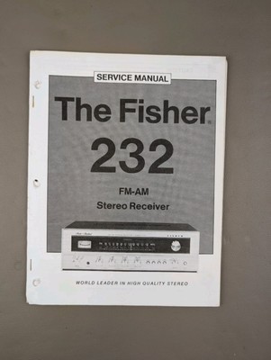 The Fisher 232 FM-AM Stereo Receiver Service Manual D-873-image