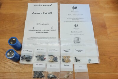 Fisher RS-2010 restoration recap repair rebuild kit filter capacitor upgrade-image