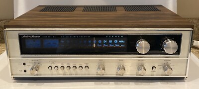Fisher Studio Standard Model 432 FM-AM Receiver Turns On Parts or Repair Vintage-image