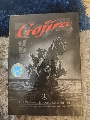 GOJIRA THE ORIGINAL MASTERPIECE (1954) + GODZILLA (1956) DVD LIKE NEW! RARE!-image