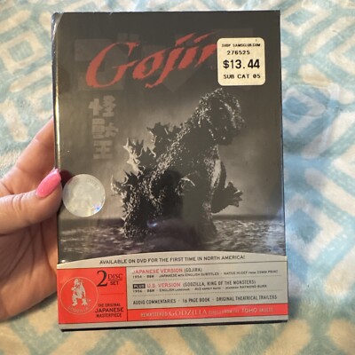 NEW* Gojira (1956 Godzilla) 2006 2-Disc DVD Set Japanese & U.S. Versions + Book-image