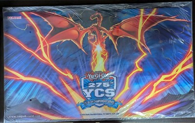 Raigeki (Slifer The Sky Dragon) Game Mat | 275th YCS Win-a-Mat Playmat Sealed-image