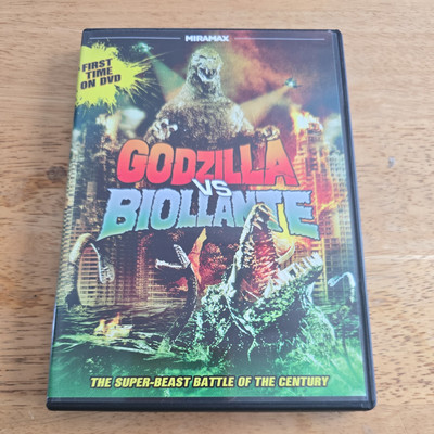 Godzilla Vs. Biollante DVD 2014 Miramax Region 1 Tested-image