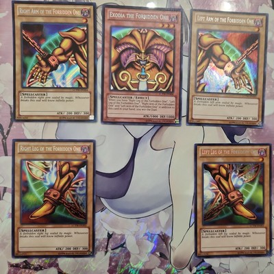 Full Exodia Set - LCYW - Unlimited Secret Rare  MINT!-image