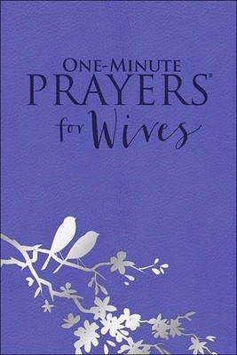 Hope Lyda One-Minute Prayers for Wives (Milano Softo (Leather Bound) (UK IMPORT)-image