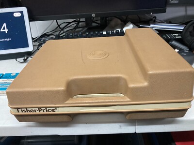 Vintage 1978 Fisher Price Record Player  Works 825 Phonograph-image