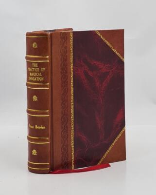 Franz Bardon Practice Of Magical Evocation (Color edition) [LEATHER BOUND]-image