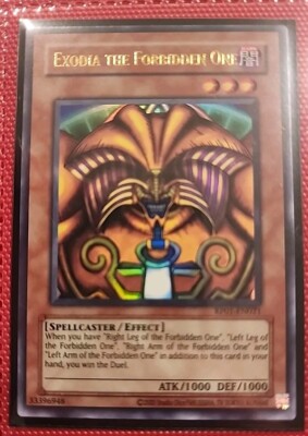 Exodia the Forbidden One - RP01-EN021 Retro Pack (2020 Reprint) UR Mint Yugioh-image