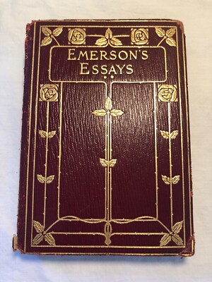 Ralph Waldo Emerson Essays  Second Series Dodge Publishing Company Late 1890s Ed-image