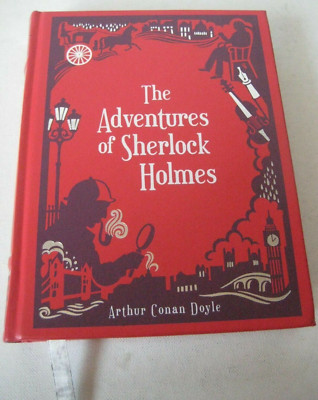 The Adventures of Sherlock Holmes by Arthur Conan Doyle~Hardback/Leatherbound-image