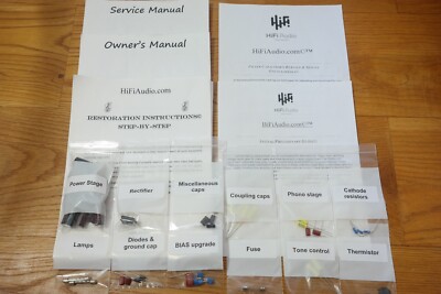 Fisher 500B kit + control, no filter caps-image