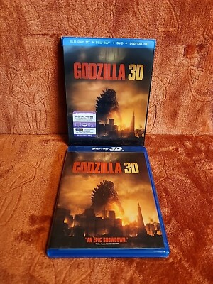 Godzilla (Blu-ray 3D + Blu-ray + DVD +digital HD)-image