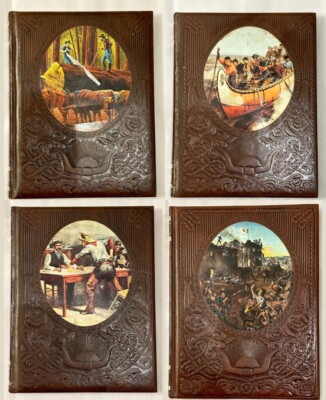 Time Life Books The Old West Series - Set Of 4 1970s Padded Hardcover Books-image