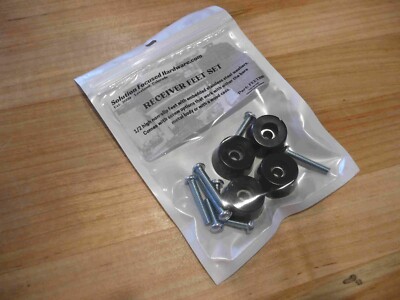 NEW Fisher 500-T / 700-T Receiver Case/Cabinet Feet Set-image