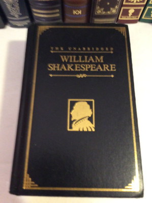 The Unabridged William Shakespeare - leather-bound-image