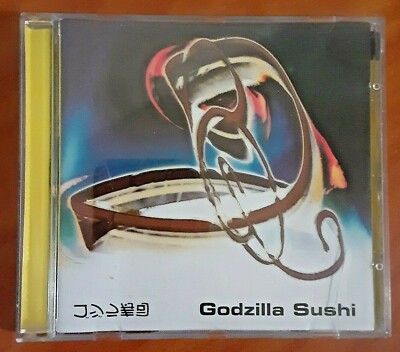 Godzilla Sushi CD 1997 complete made in germany music album RARE HTF tested -image