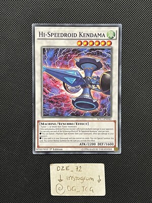 Yugioh - Hi- Speedroid Kendama - SP17-EN017 - 1st Edition - STARFOIL - NM/VLP-image